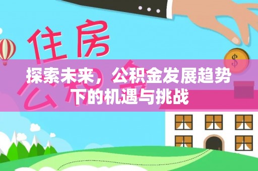 竹崎探索未来，公积金发展趋势下的机遇与挑战